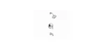 Tub Shower Faucet 1-HANDLE Polished Chrome. Fixed Price $347.02.