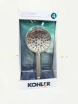 Kohler Lively 4SPRAY Wall Mount 4.31 In. Handheld Shower Head Brushed Nickel. Fixed Price $29.99.