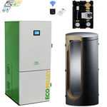 Robin Wood 12 Kw Pellet Boiler With PS500 Buffer Tank And Return Flow Boost. Fixed Price $6210.00.