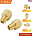 Brass Pipe Fitting, Npt Adapter 1/4" Female 1/8" Reducing Adaptor 120.... Fixed Price $18.44.