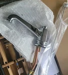 Brizo 65378LF-PCLHP Invari Low Spout Bathroom Faucet Drain Less Handles. Fixed Price $155.00.
