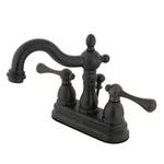 Kingston Brass KS1605BL 4 In. Centerset Bathroom Faucet. Fixed Price $156.78.
