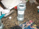Jones Stephens C11-075, 3/4" Ips X 3-5/8" Long Comp Coupling New Cosmetic Flaws. Fixed Price $9.00.