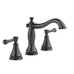 Delta Cassidy Widespread Bathroom Faucet 3597LF-RBMPU-LHP Venetian Bronze. Fixed Price $199.99.