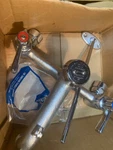 Chicago Faucets WW897-RCF Hot / Cold Service Sink Rough Chrom Geniune Oem. Fixed Price $119.00.