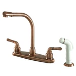 Kingston Brass KB756 Magellan 8-INCH Centerset Kitchen Faucet. Fixed Price $78.21.