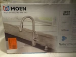 Moen Nellis 87794SRS Single-handle Pulldown Kitchen Faucet With Reflex & Power. Fixed Price $165.99.