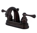 Kingston Brass GKB5615BL 4" Centerset Bathroom Faucet 3-5/8 Orb. Fixed Price $79.95.