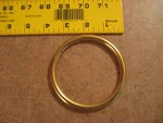 3" Solid Brass Rings 7 Mm Sca (pack Of 5). Fixed Price $38.00.
