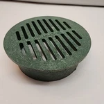 Nds Outdoor 6 Inch Round Grate Drain Cap Cover Green. Fixed Price $9.90.