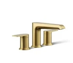 (retail $387) For Tub Kohler Hint 2-HANDLE Faucet Deck Mount T25740-4-2MB.. Fixed Price $166.25.