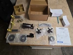 Qty Kingston Brass KB245AX Magellan Twin Handle Tub & Shower Faucet With Decor. Fixed Price $100.00.