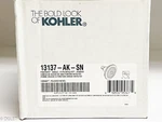 Kohler K-13137-AK-SN Pinstripe Showerhead 2.5 Gpm Vibrant Polished Nickel. Fixed Price $125.98.