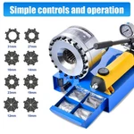 5600KN Hydraulic Hose Crimper Pipe Clamping Machine W/ 8 Sets Dies 10MM-31M. Fixed Price $285.74.