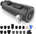 Ifealclear Unversal Metal Kitchen Faucet Head Oil Rubbed Bronze Finished. Fixed Price $18.99.