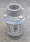 Plast-o-matic GY100V-PV 1" Pvc Sight Glass Vision Seals No Packaging. Fixed Price $197.00.