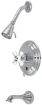 Kingston Brass KB363.0PX Restoration Tub And Shower Trim Package - Chrome. Fixed Price $272.97.