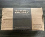 Chicago 895-317XKABCP Gooseneck Kitchen/bathroom Faucet, Manual, 4". Fixed Price $239.99.