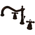 Kingston Brass KS199.AX Heritage 1.2 Gpm Widespread Bathroom - Bronze. Fixed Price $318.47.
