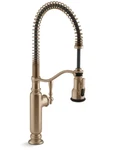 Kohler Tournant K-77515-BV Prerinse Pullout Spray Kitchen Faucet Brushed Bronze. Fixed Price $828.00.