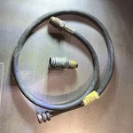 Lp Gas Line Hose With Quick Leak Test Disconnection Accuflex W/ Type 1 Extras. Fixed Price $10.00.