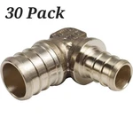 Ltwfitting 1/2" 3/4" Pex Elbow, Lead-free Brass, F1807, 30 Pack, New!. Fixed Price $44.99.