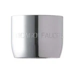 Chicago Faucet 1.5 Gpm Outlet, 13/16"-24 Thread Size, Chrome, Brass E35JKABCP. Fixed Price $39.49.