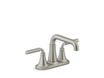Kohler K-27414-4K-BN Tone Centerset Bathroom Sink Faucet Vibrant Brushed Nickel. Fixed Price $214.80.