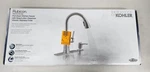 Kohler Rubicon Single Handle Pull Down Sprayer Kitchen Faucet Stainless. Fixed Price $139.99.