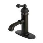 Kingston Brass KS7415ACL American Classic Single-handle Bathroom Faucet Bronze. Fixed Price $104.49.