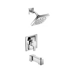 Moen TS2713EP 90 Degree Chrome Posi-temp(r) Eco-performance Tub & Shower. Fixed Price $160.00.