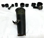 Vintage Greenlee No. 735 Bb Knockout Punch Set Leather Sheath Usa. Fixed Price $34.99.