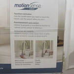 Moen Nellis 16.29 Single-handle Kitchen Faucet With Reflex Power Clean. Fixed Price $185.00.