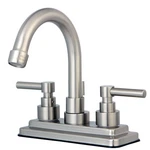 Kingston Brass KS866.EL Elinvar 1.2 Gpm Centerset Bathroom Faucet - Nickel. Fixed Price $155.97.