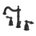Kingston Brass KB197.AL Heritage 1.2 Gpm Widespread Bathroom - Black. Fixed Price $347.72.
