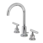 Kingston Brass FSC8921CML Manhattan Widespread Bathroom Faucet With Pop-up. Fixed Price $265.98.