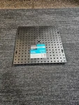 (qty 2) Everbilt 1006 643 941 Black Plastic Pegboard Holds Upto 50 Lbs. Fixed Price $36.39.