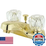 Kingston Brass KB162 Americana Center Set Bathroom Faucet With Abs Pop-up Drain,. Fixed Price $68.96.