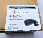 Toscana 17PO430 Ornellaia 5" Tub Spout Oil Rubbed Bronze Solid Brass Italy. Fixed Price $69.00.