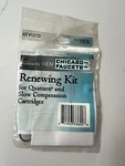 New Factory Sealed Chicago Faucet 1277-DAB Quaturn Repair Kit. Fixed Price $20.00.