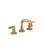 Kohler Castia 8" Widespread Bathroom Sink Faucet Vibrant Brushed Moderne Brass. Fixed Price $639.06.
