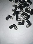 Lot Of 25 Legris Male 90 Metal/plastic Combination Elbow 1/4" Npt (TK24). Fixed Price $35.00.