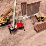 United States Border Wall Construction Scale Model 1/50. Fixed Price $19.99.