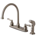 Kingston Brass KB8798NFLSP Nuwave French Centerset Kitchen Faucet. Fixed Price $114.78.