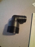 10 Black Plastic Male Elbows. Fixed Price $15.20.