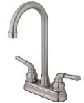 Kingston Brass Magellan Two-handle 2-HOLE Deck Mount Bar Faucet KB498. Fixed Price $79.99.
