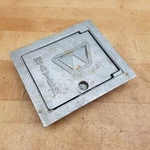 Woodford 01525 Wall Hydrant Box, 7-1/2" 6-1/2" Face Used. Fixed Price $54.14.