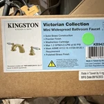 Kingston Brass Victorian KB942B Mini Widespread Bathroom Faucet Polished. Fixed Price $95.00.