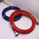 (2-PK) Homewerks Washing Machine Fill Hose Red/blue 6' HRBFIL06B. Fixed Price $15.71.