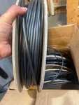 1000' Plexco Instube Plexstripe Tubing 26T 1/4" .040" Wall Cl Black (S5). Fixed Price $196.99.